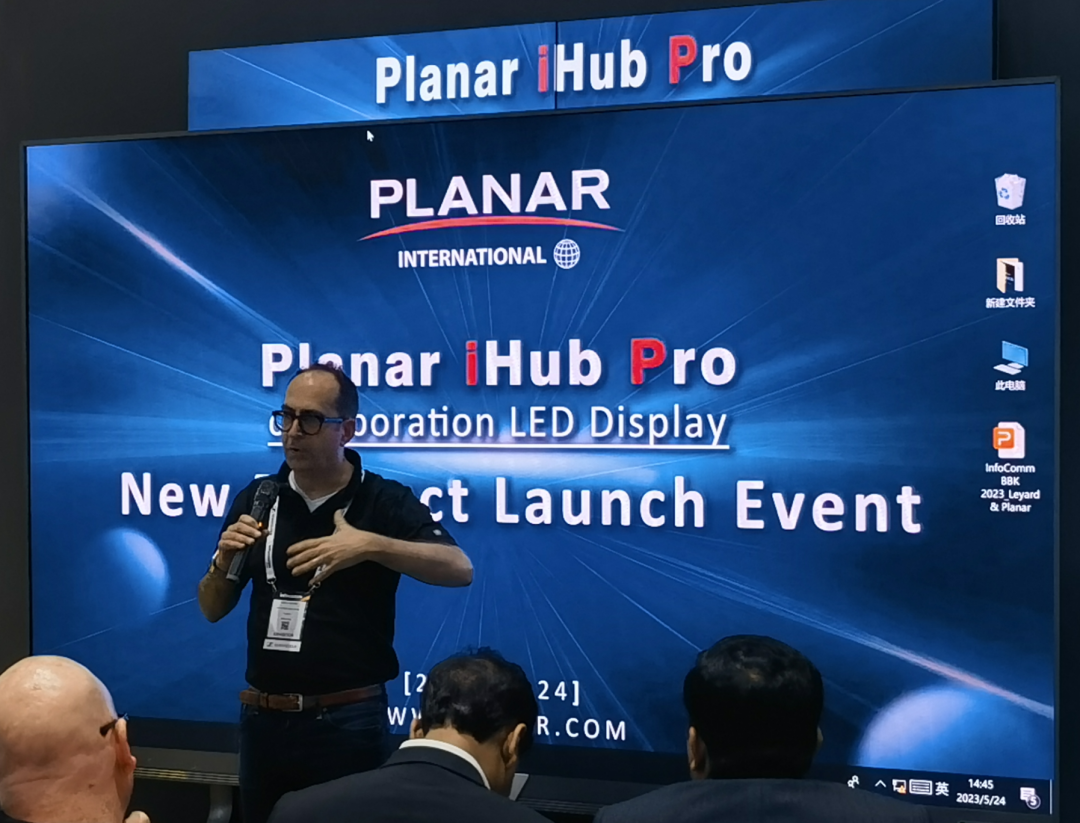 InfoComm Asia | 问鼎娱乐appPlanar全球首发第四代Micro LED智能一体机